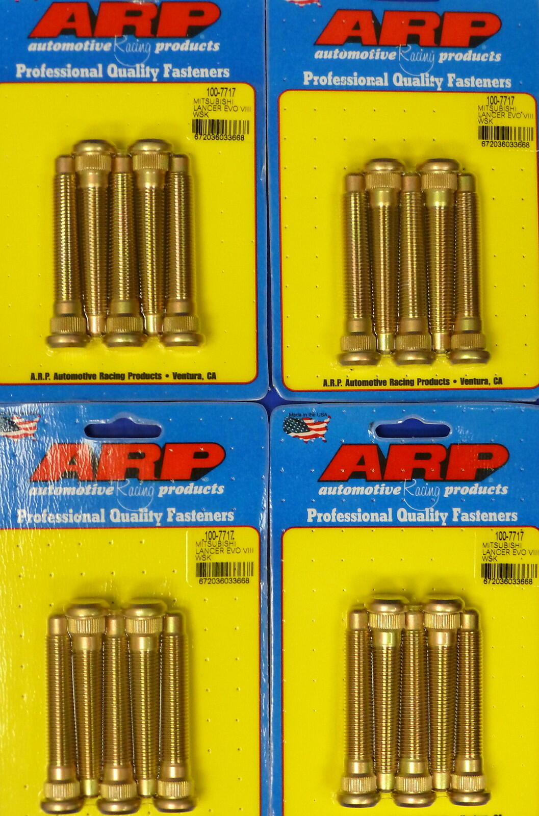 ARP 100-7717 Extended Wheel Stud Kit Lancer Evo 8 9 Eclipse set 20 pcs M12x1.5