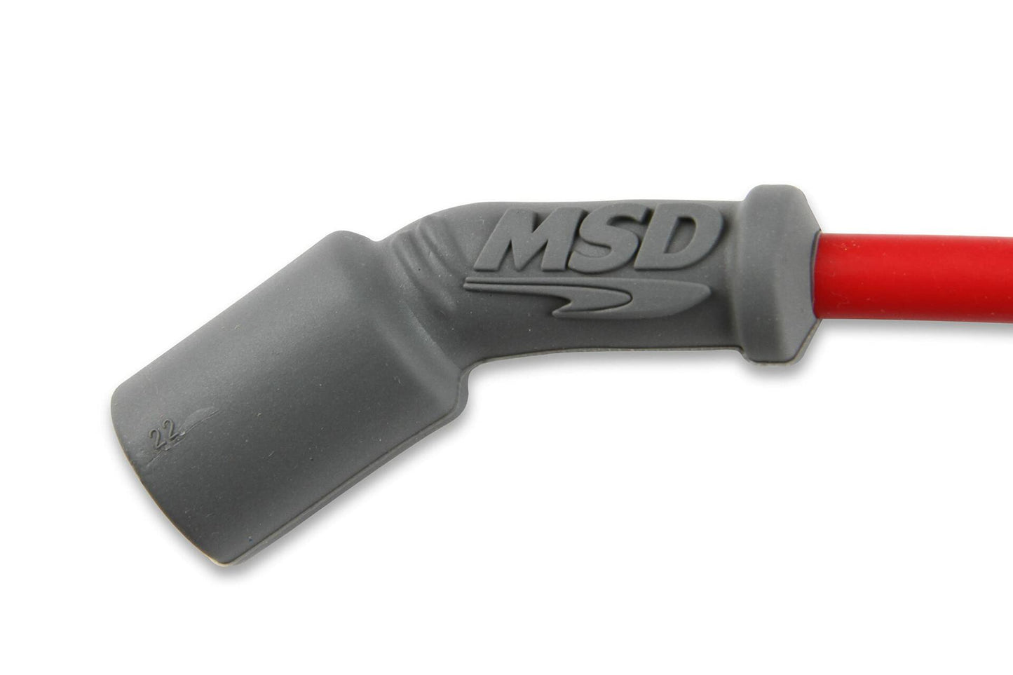MSD 32819 Super Conductor Spark Plug Wire Set, Red