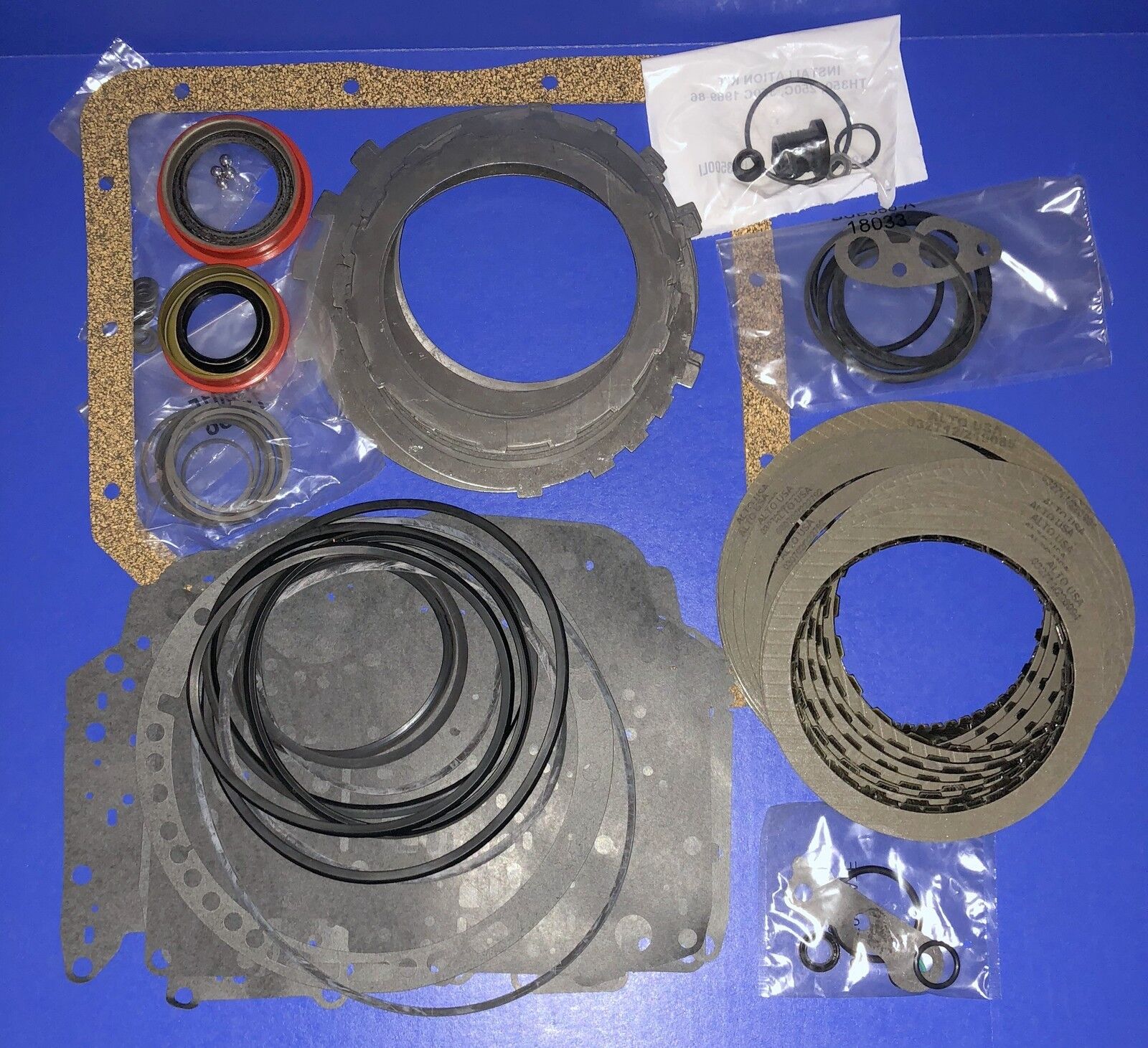 Alto TH350 TH350C Transmission Complete Master Rebuild Overhaul Kit He