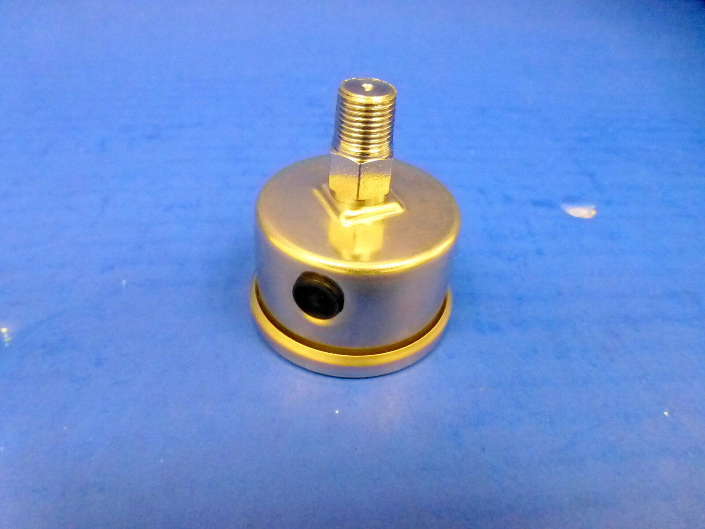 Marshall Gauge 0-15 psi Fuel Pressure Oil Pressure Black 1.5" Diameter Liquid