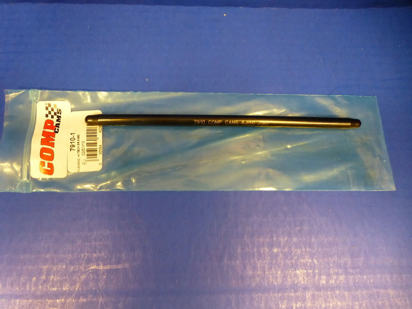 Comp Cams 7910-1 Hi-Tech Pushrod 3/8" Dia Ball Ball 8.850 080” Wall Chromoly