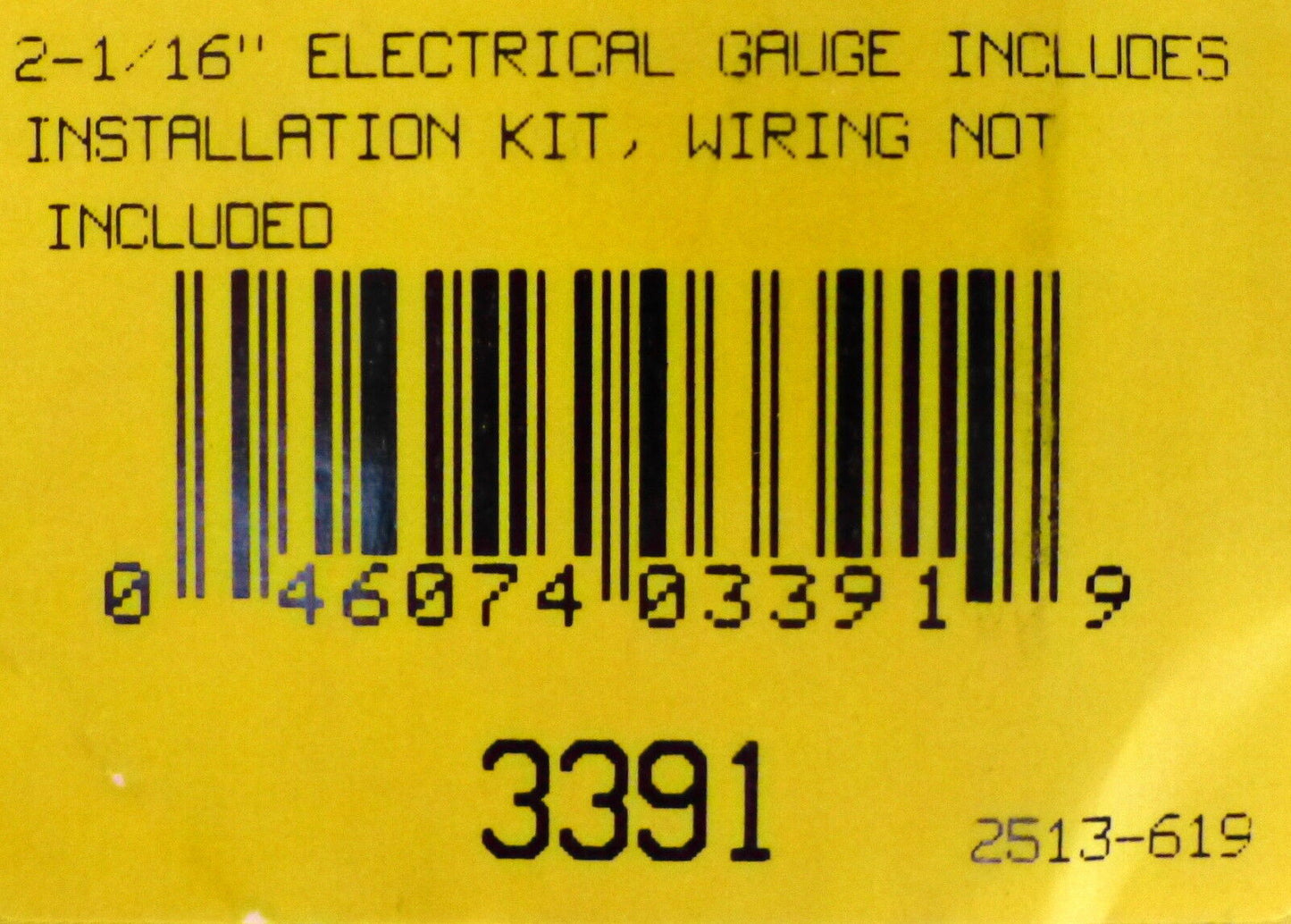 Auto Meter 3391 Sport Comp Voltmeter Volt Meter Gauge 2 1/16 8 - 18 Volts