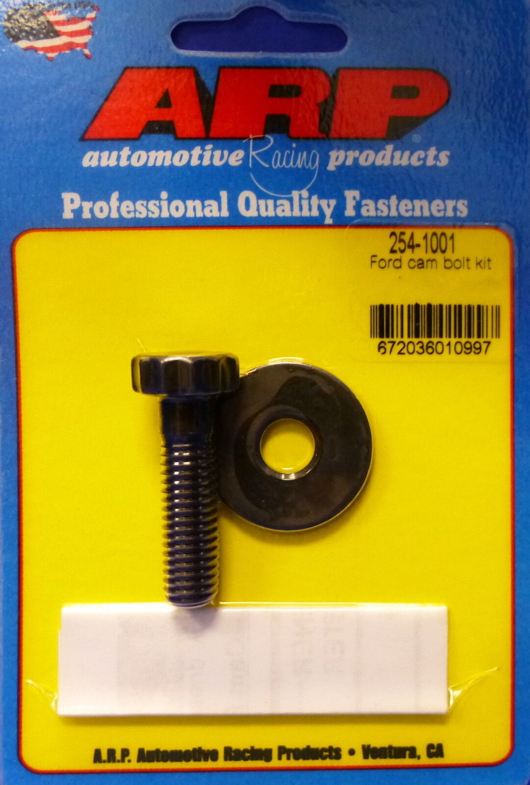 ARP 254-1001 Ford Small Block Cam Bolt 3/8-16 260 289 302 1965-68 Pro Series