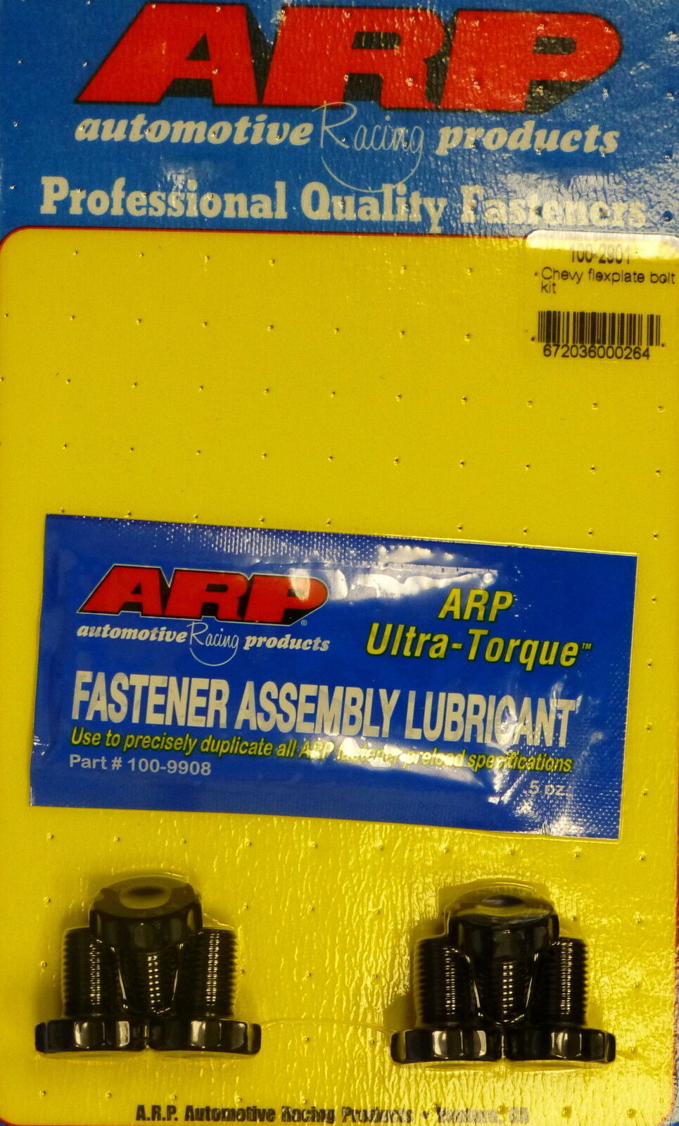 ARP 200-2902 Pro Series Flexplate Bolt Kit Chevy Big & Small Ford 289-460 7/16