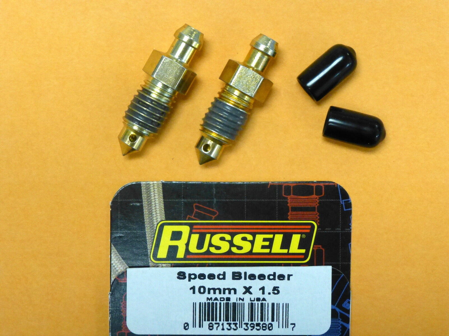 Russell 639580 Speed Bleeder10 mm x 1.5 mm Thread 30mm Overall Length 2 pcs