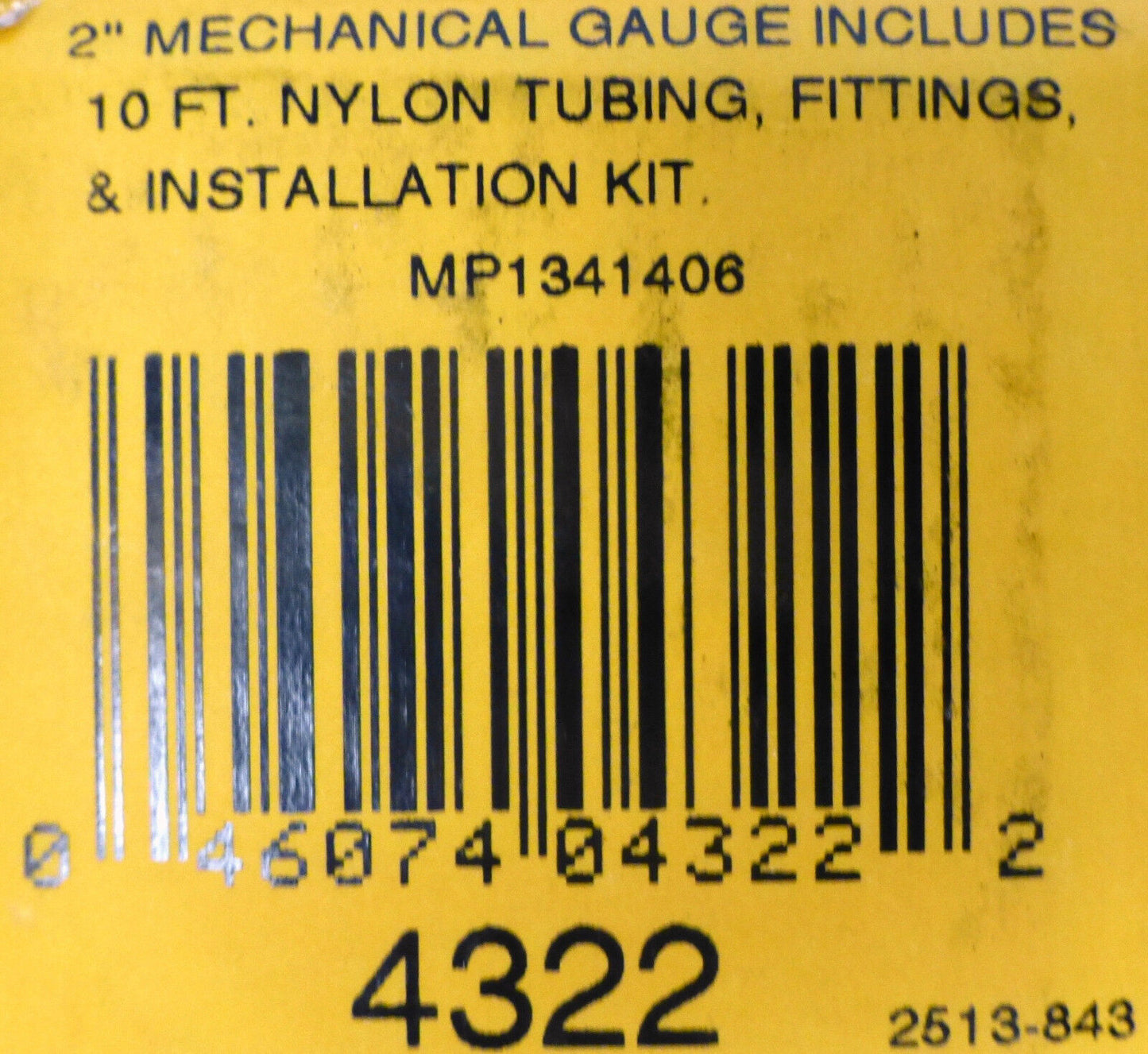 Auto Meter 4322 Ultra Lite Mechanical Oil Pressure Gauge 0-200 PSI 2 1/16