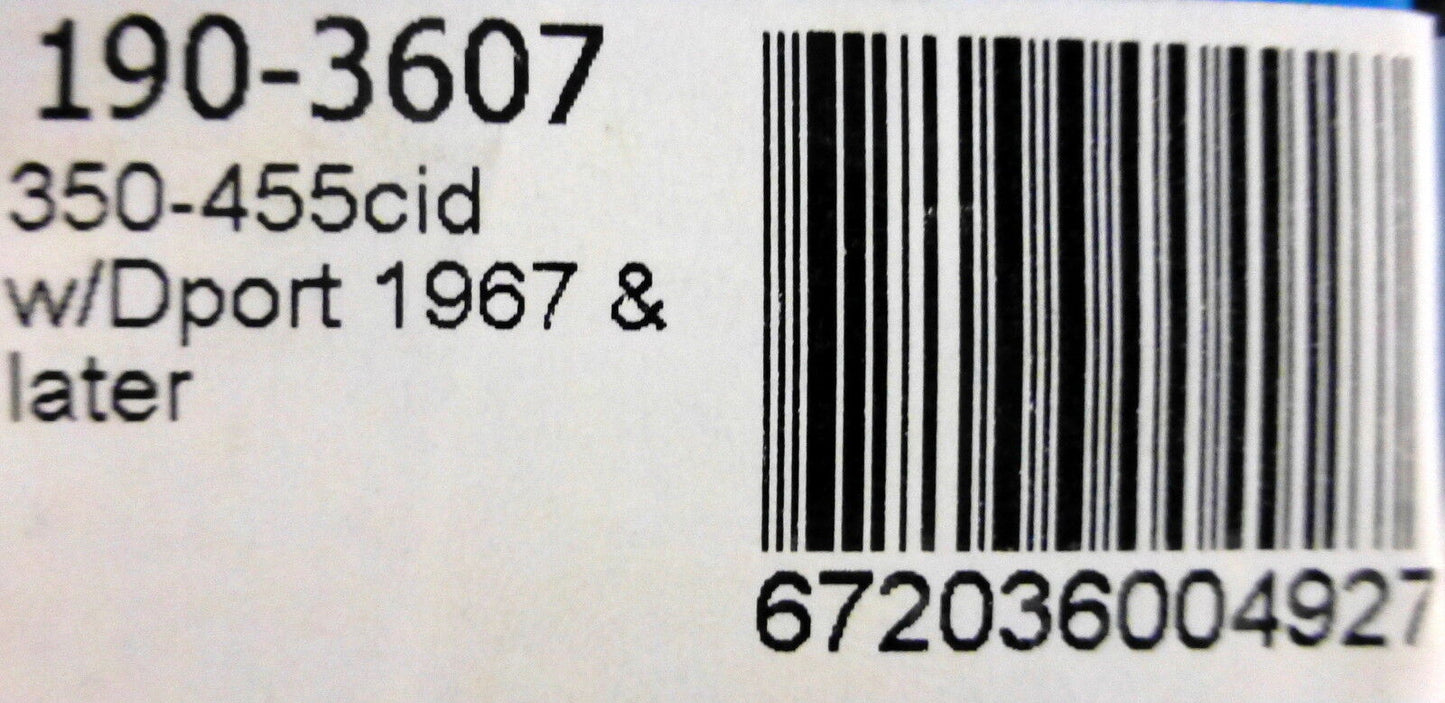 ARP 190-3607 Head Bolt Kit Pontiac 350 400 428 455 1967 & Up with D Port Heads