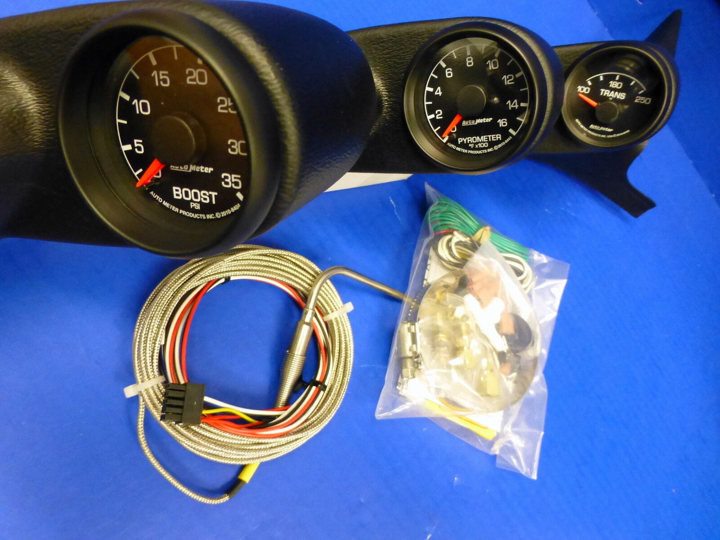 Auto Meter Ford Super Duty Diesel Powerstroke Factory Gauge Pillar Pod 1999-07