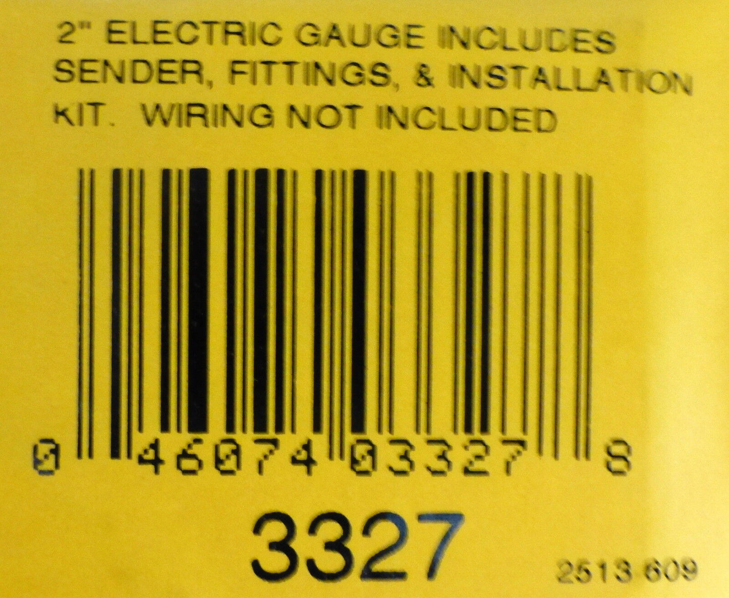 Auto Meter 3327 Sport Comp Oil Pressure Gauge Electric 0-100 PSI 2 1/16