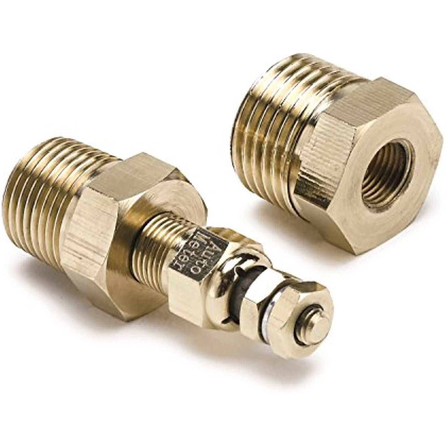 Auto Meter 4737 Carbon Fiber Electric Water Temperature Gauge 100-250 Deg 2 1/16