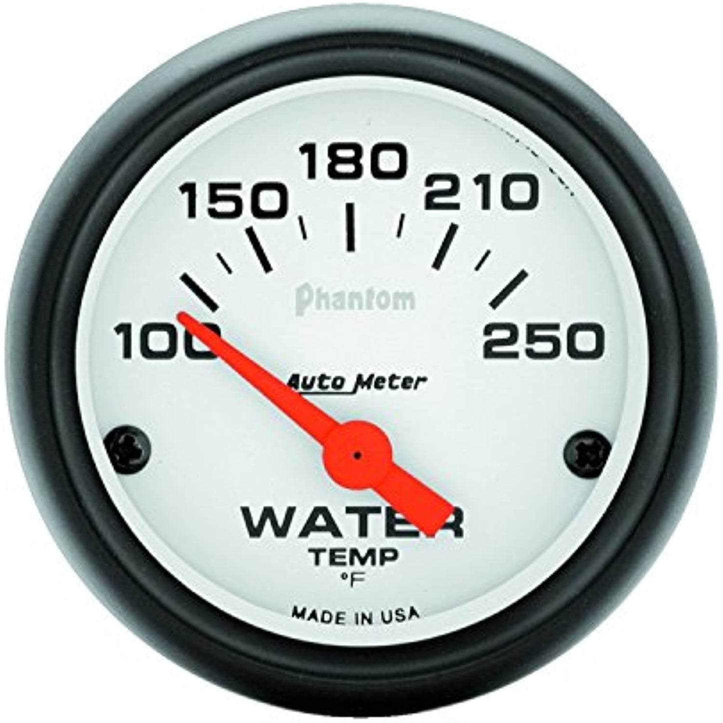 Auto Meter 5737 Phantom Electric Water Temperature Temp Gauge 100-250 2 1/16"