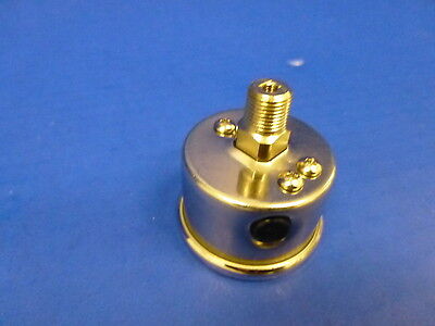 Marshall Gauge 0-60 psi Fuel Pressure Oil Pressure 1.5" Carbon Fiber Face Liquid