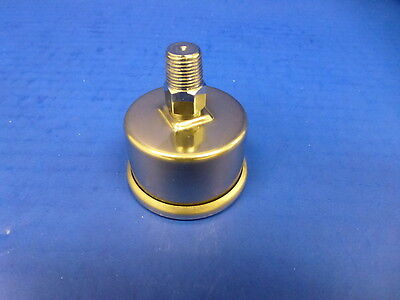 Marshall Gauge 0-30 psi Fuel Pressure Oil Pressure Black 1.5" Diameter Liquid