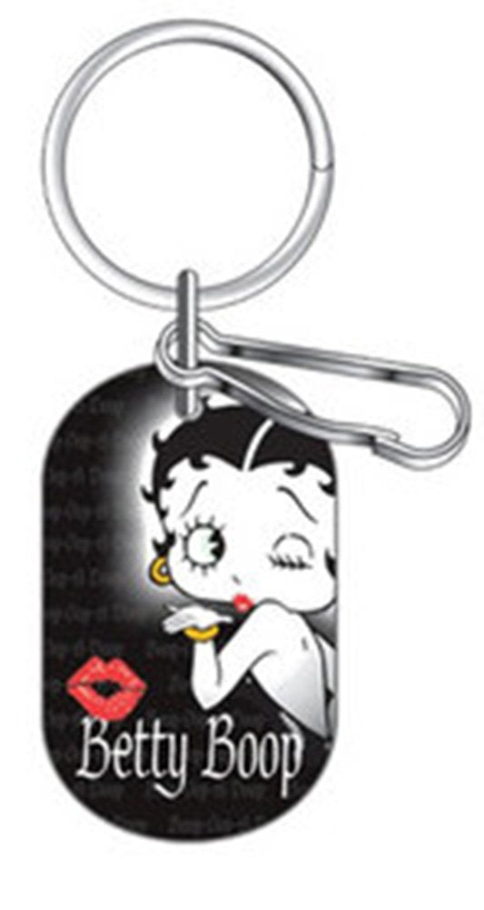 Plasticolor Betty Boop Star Enamel Key Chain