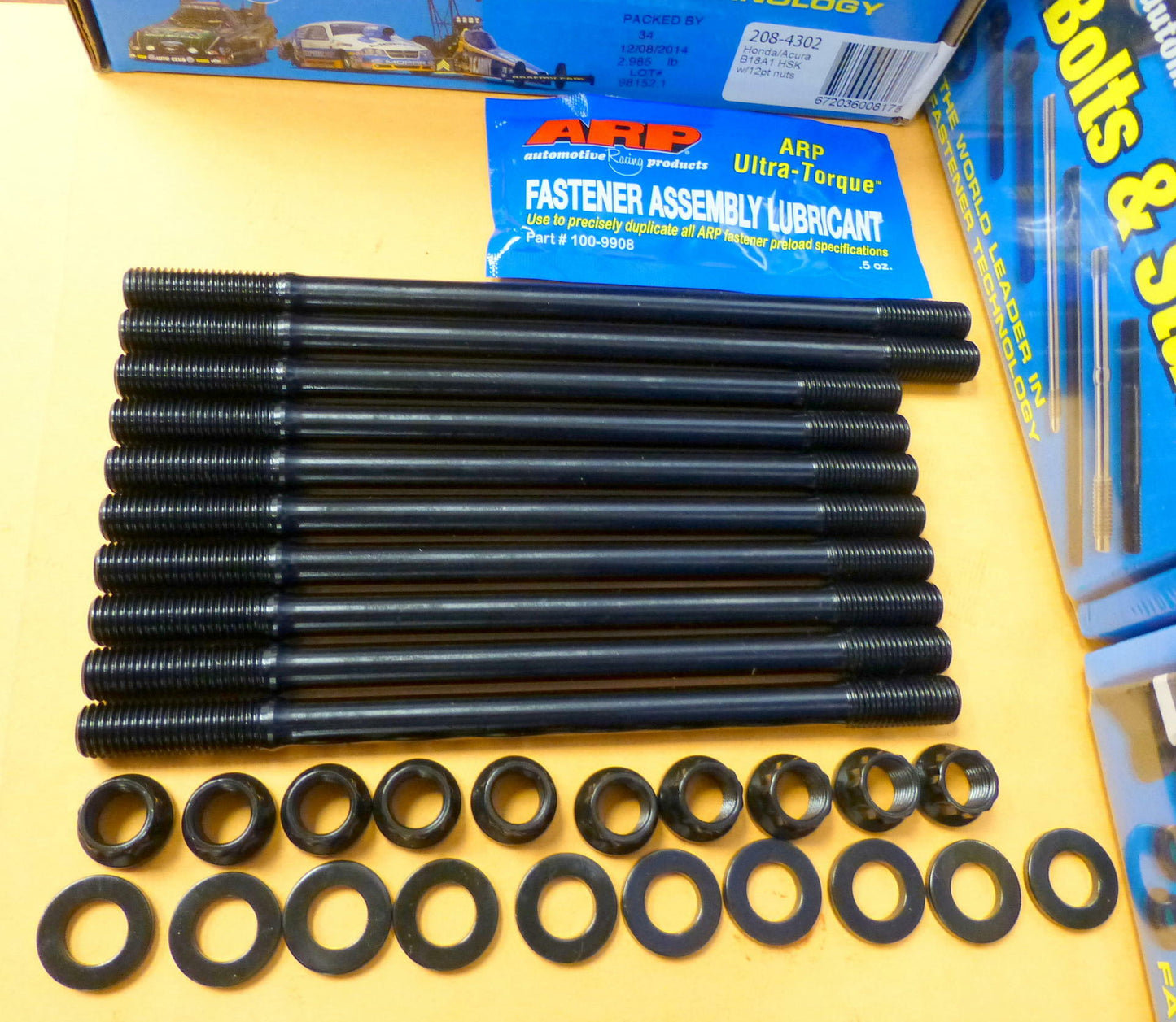 ARP 208-4302 Head Stud Kit NON VTEC For Honda Acura Integra CRV B18A B18B B20B