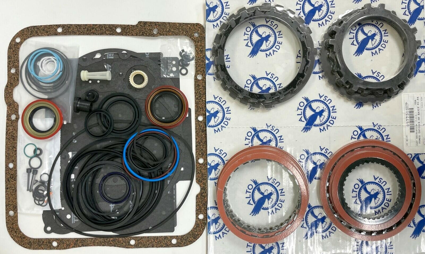 GM TH700R4  4L60 1982-84 Alto Transmission Master Rebuild Kit Red Eagle Kolene