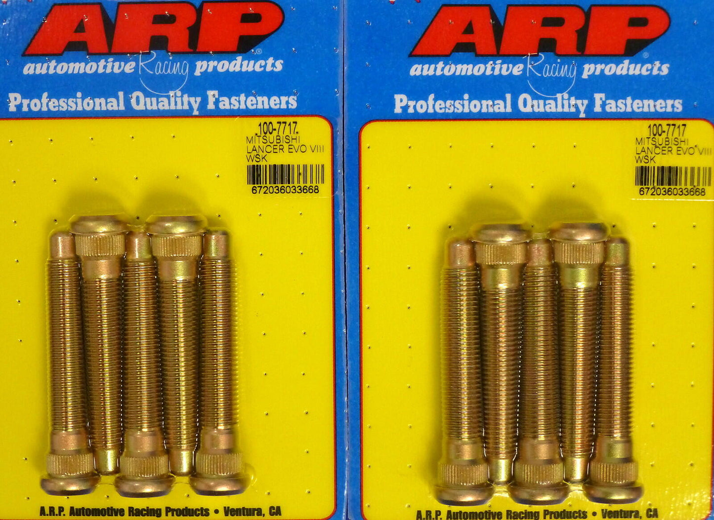 ARP 100-7717 Extended Wheel Stud Kit Lancer Evo 8 9 Eclipse set 10 pcs M12x1.5