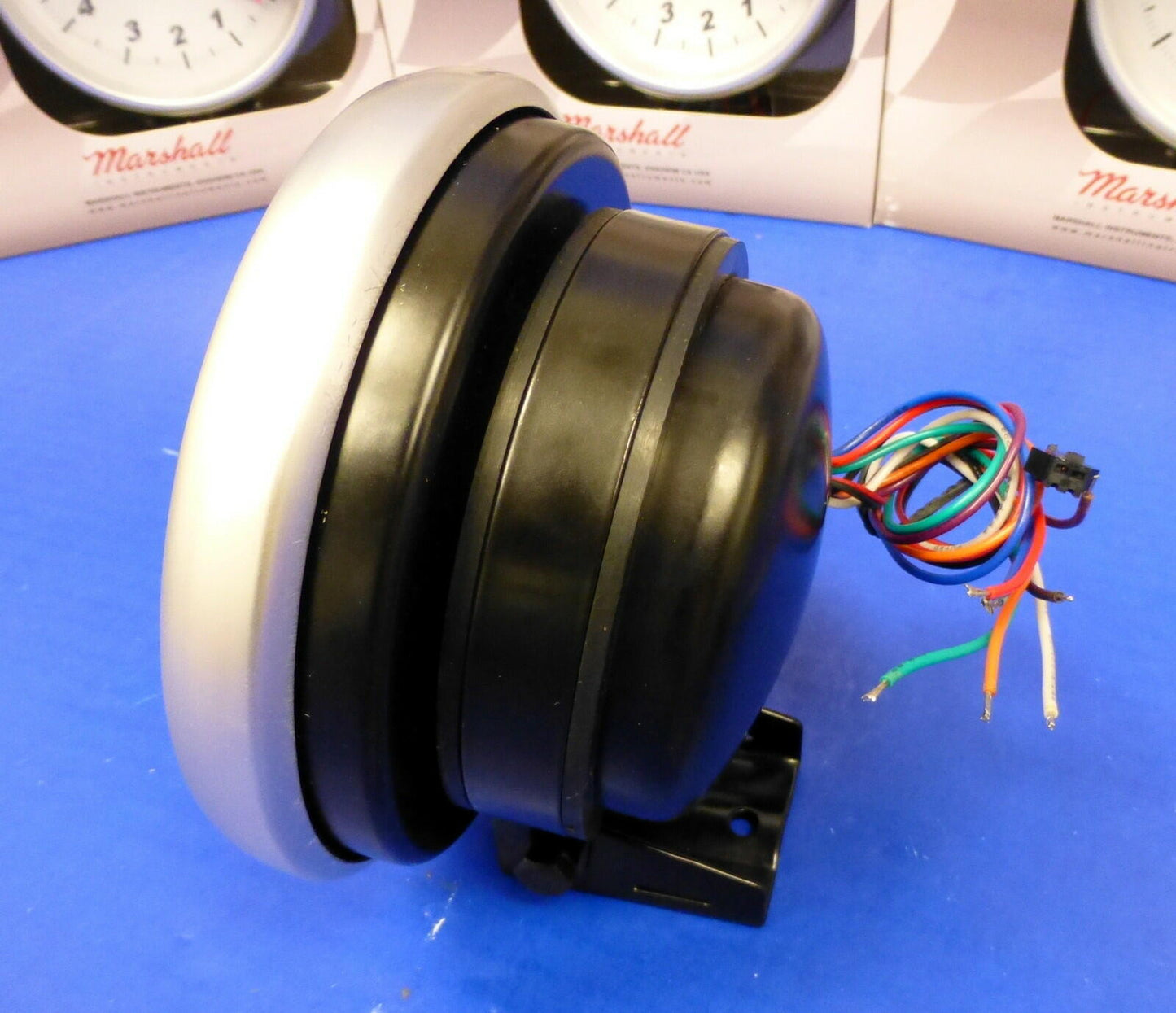 Marshall 3292 5" Tachometer 10,000 RPM Memory Tach with Recal Pedestal Mount