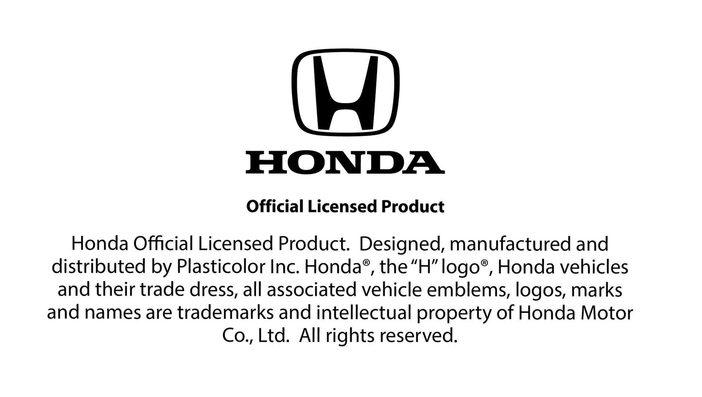 Plasticolor 006492R01 Sport Grip 'Honda' Steering Wheel Cover Synthetic Leather