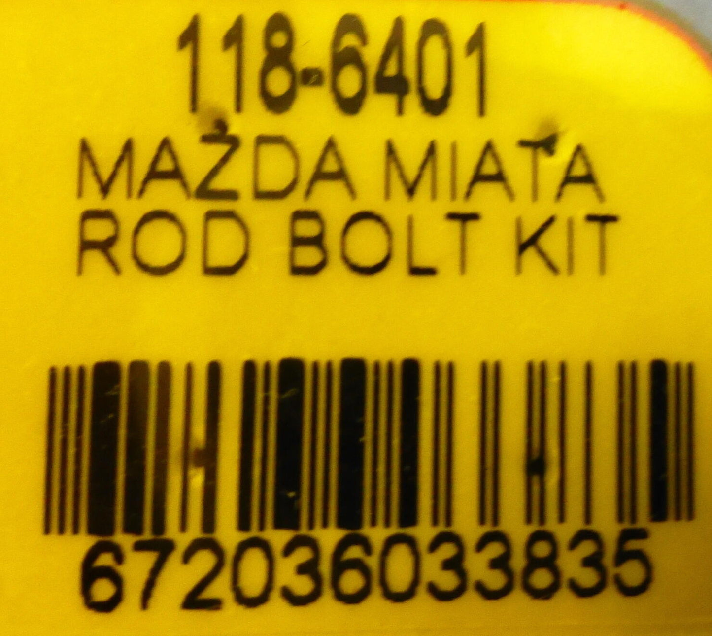 ARP 118-6401 Rod Bolt Kit Mazda Miata 1.6L 1.8L B6 BP DOHC 1990-2005