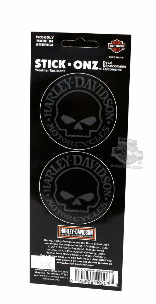 Chroma Graphics Harley Davidson Willie G. Skull Decals