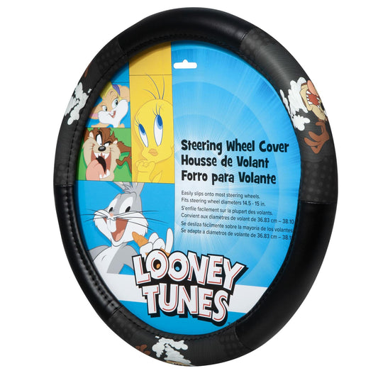 Plasticolor 006792R01 Looney Tunes Taz Tornado Speed Grip Steering Wheel Cover