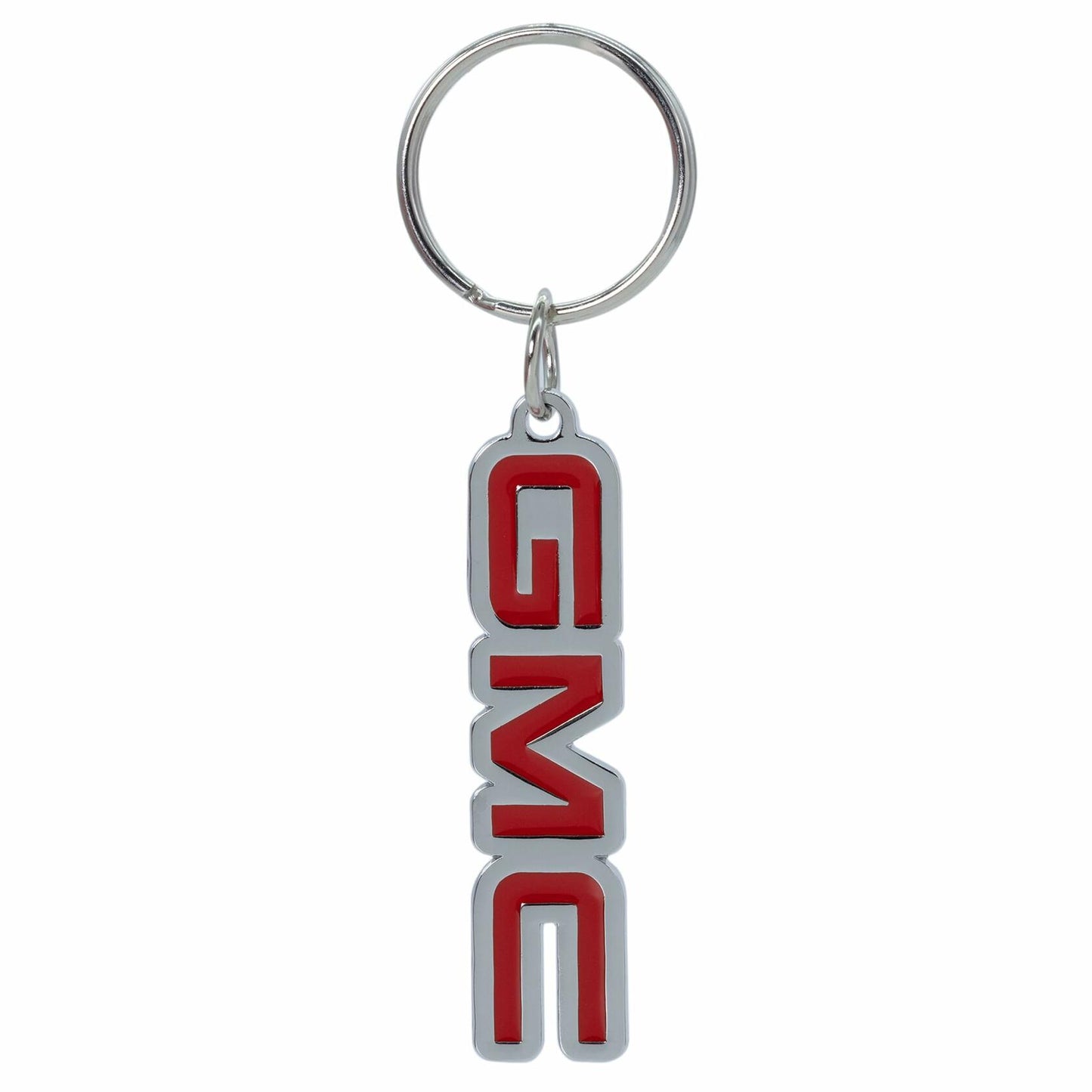 Plasticolor 004578R01 GMC Enamel Key Chain Red & Chrome