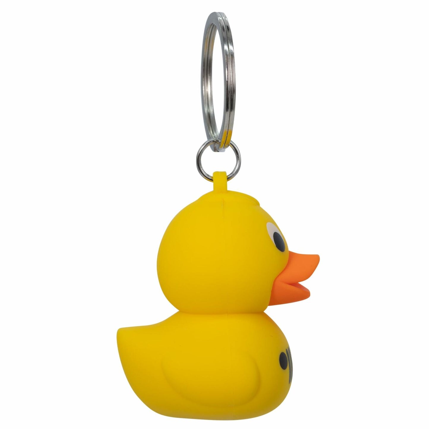 Plasticolor 004596R01 Jeep Yellow Rubber Duck with Grill PVC Key Chain