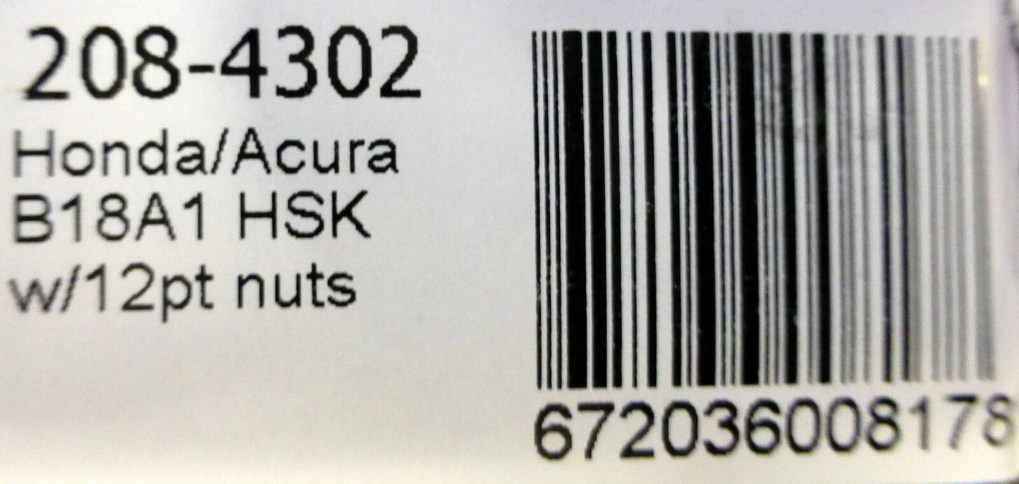 ARP 208-4302 Head Stud Kit NON VTEC For Honda Acura Integra CRV B18A B18B B20B