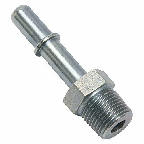 Russell 640690 3/8 NPT Male to 3/8 SAE Quick Disconnect Male Push-On EFI Fitting