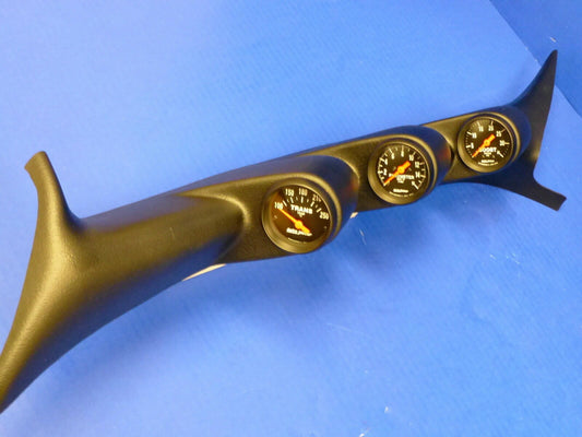 Auto Meter Ford Super Duty Diesel  Powerstroke Triple Gauge Pillar Pod 1999-07