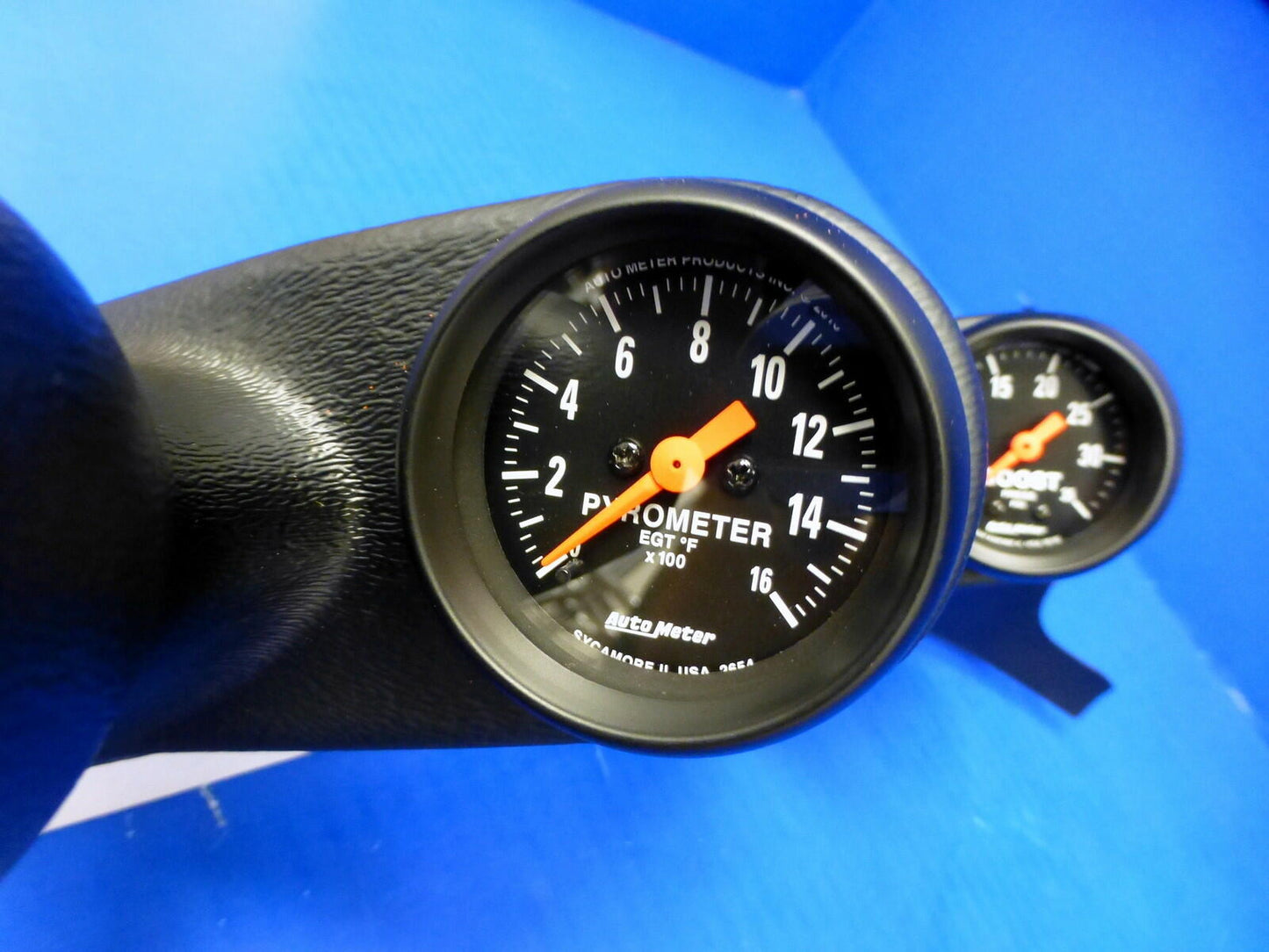 Auto Meter Ford Super Duty Diesel  Powerstroke Triple Gauge Pillar Pod 1999-07