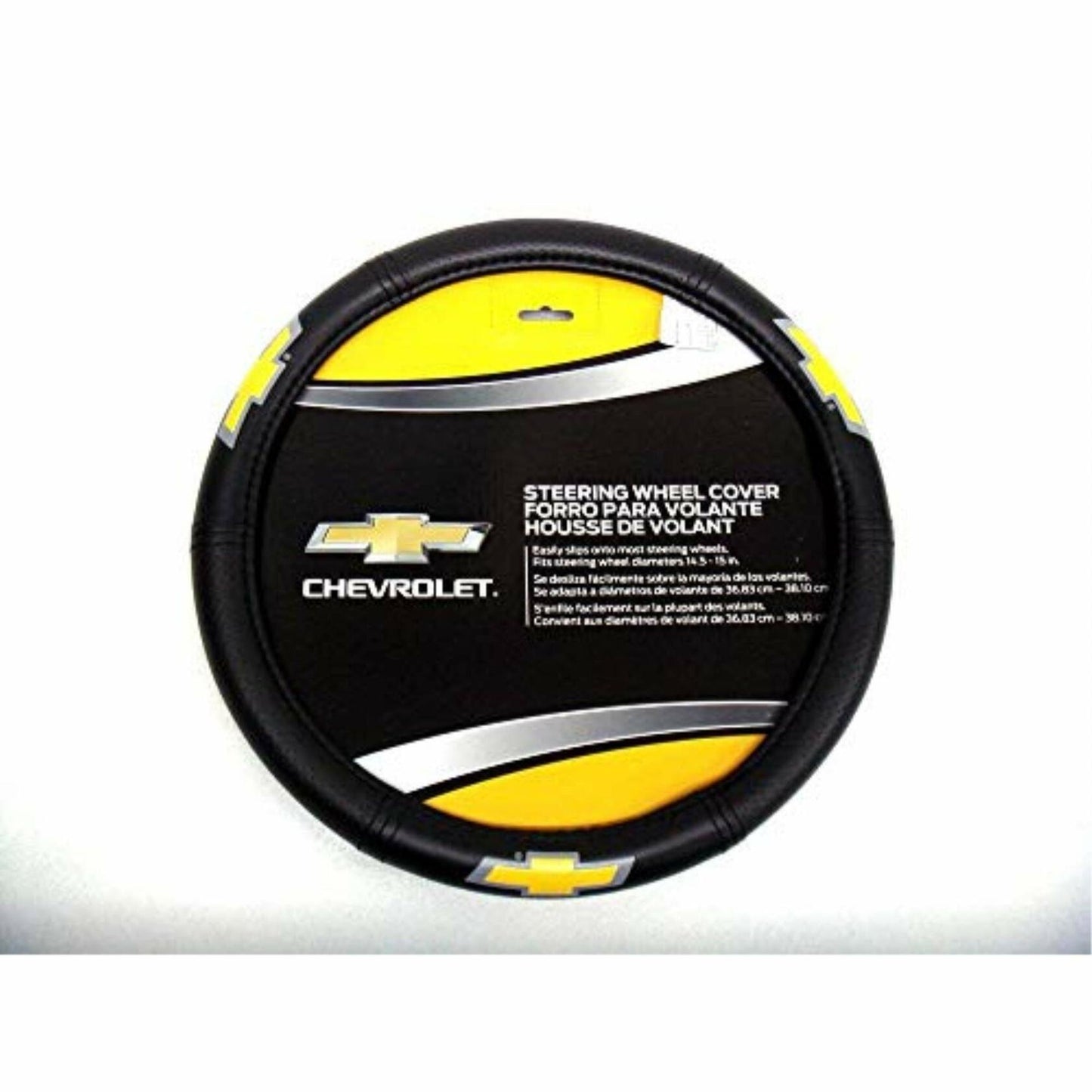 Chevrolet Elite Speed Grip Steering Wheel Cover Chevy Logo Bow Tie, Cars  Trucks