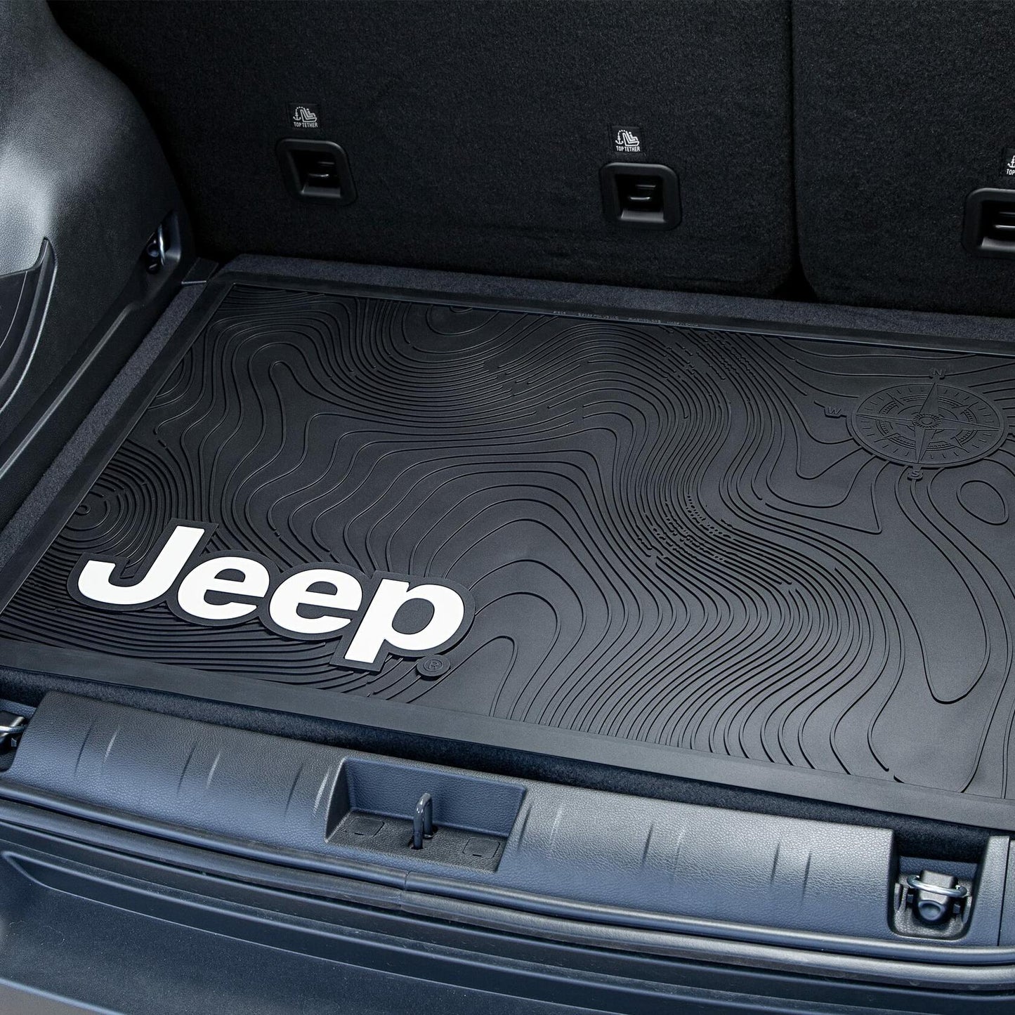 Jeep Heavy Duty Rear Cargo Mat Floor Liner 25" x 35" Universal