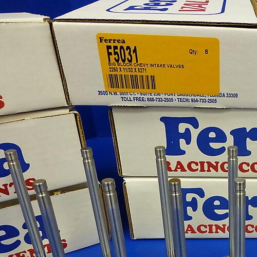 Ferrea 5000 Stainless Valves Ford Boss 302 351C Big Block 429 460 Intake  2.250"