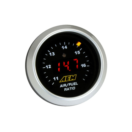 AEM Wideband UEGO Digital Air/Fuel Ratio Gauge With Bosch O2 Sensor 52mm 2 1/16"