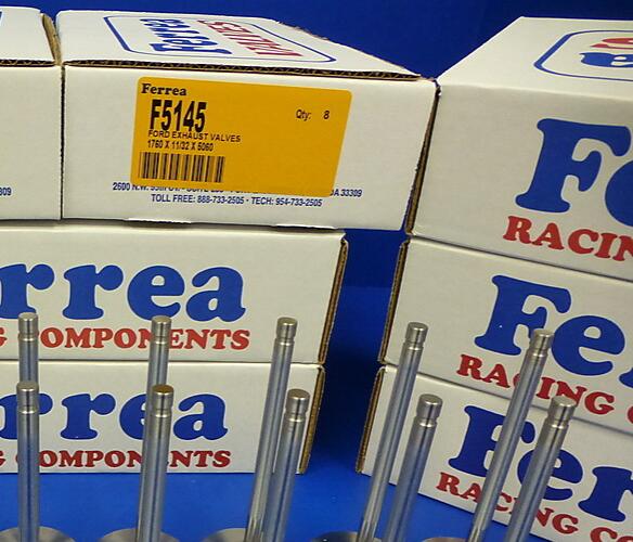 Ferrea 5000 Stainless Valves Ford Boss 302 351C Big Block 429 460 Intake 1.760