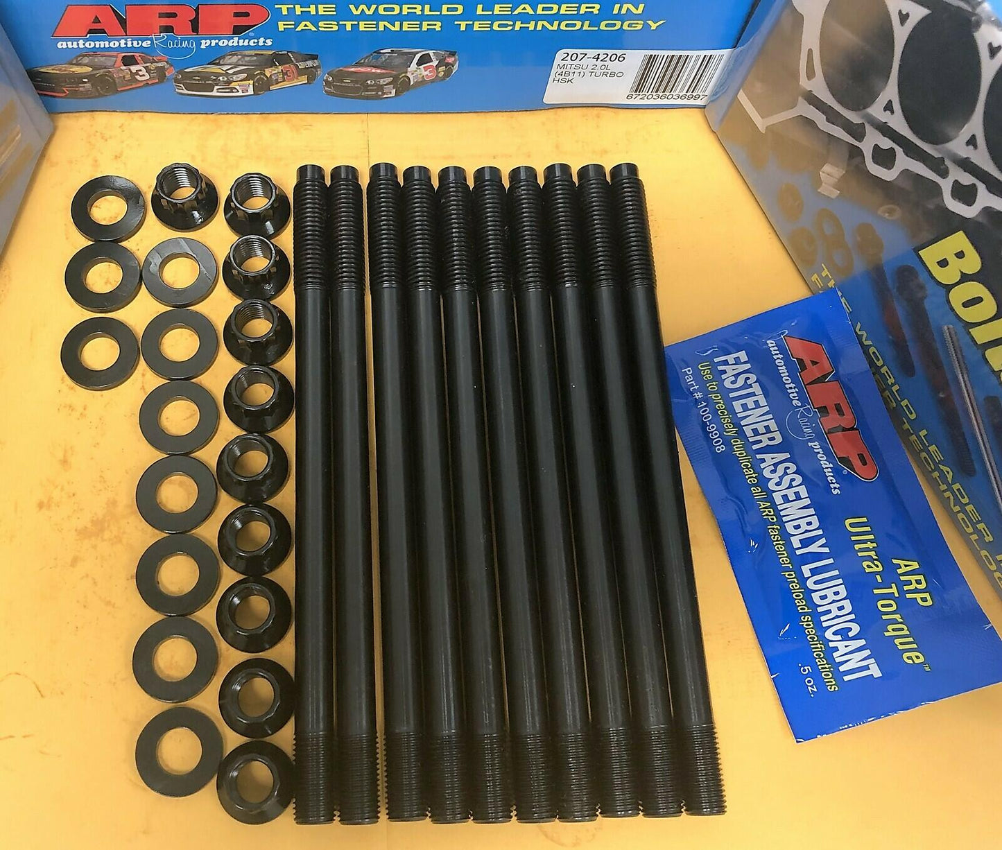 ARP 207-4206 Head Stud Kit Mitsubishi 2.0L Turbo Evo X 4B11  DOHC 2.0L 2008-up