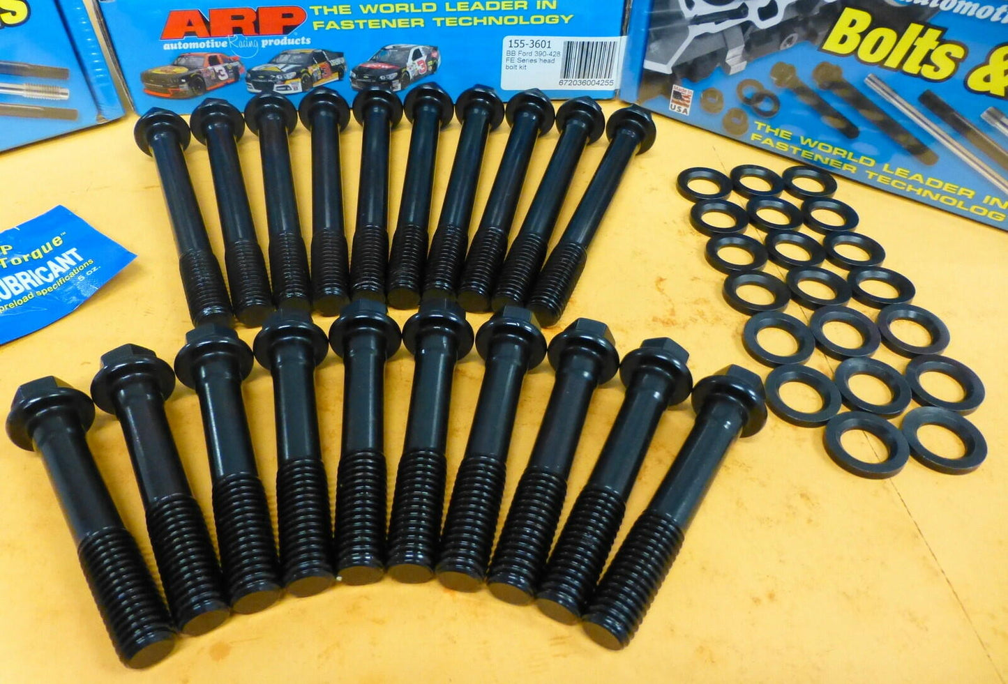 ARP 155-3601 Cylinder Head Bolt Kit  Ford FE BB 390 428 Edelkbrock 60259 60379