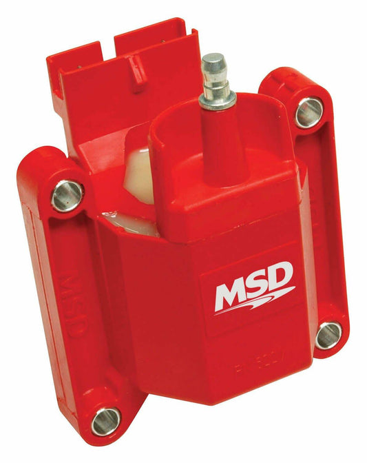 MSD 8227 Ford TFI Coil, High Performance, Red, TFI Style, Ford 1974-1997