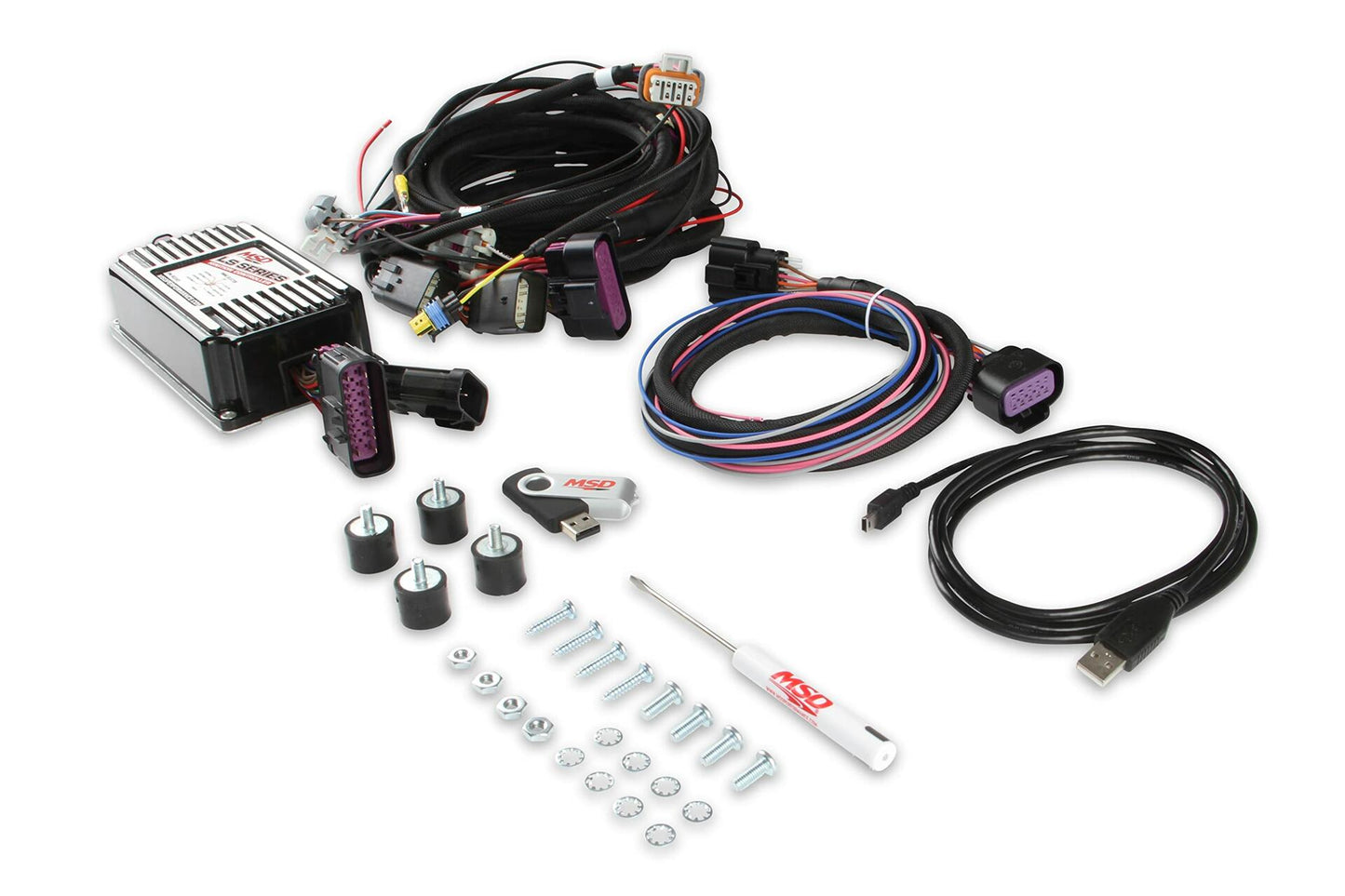MSD 60143  Digital  Ignition Controller Kit Carbureted Swap GM LS Engines LS1 LS