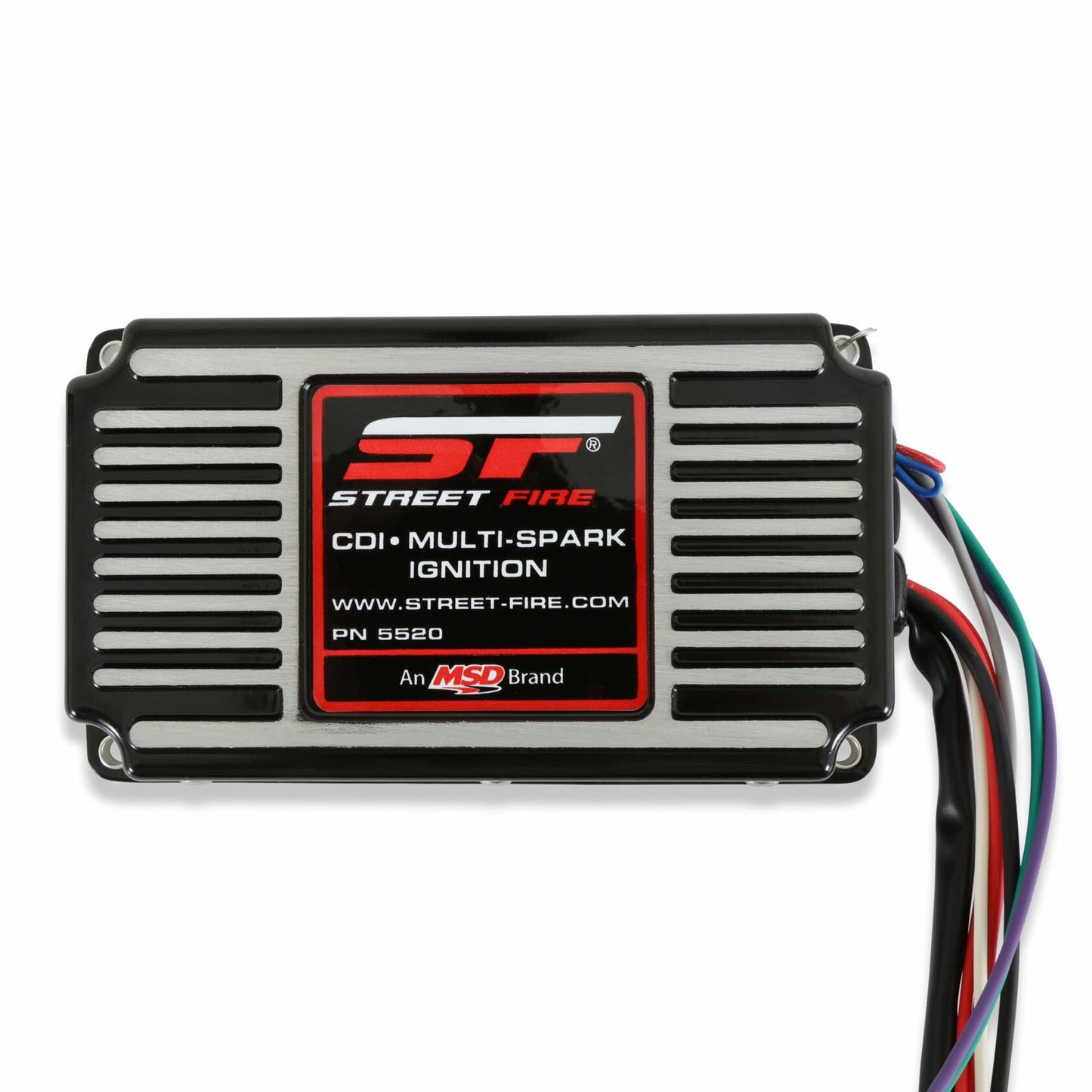 MSD 5520 Street Fire Ignition Control Box , Black. Digital CD with Rev Limiter