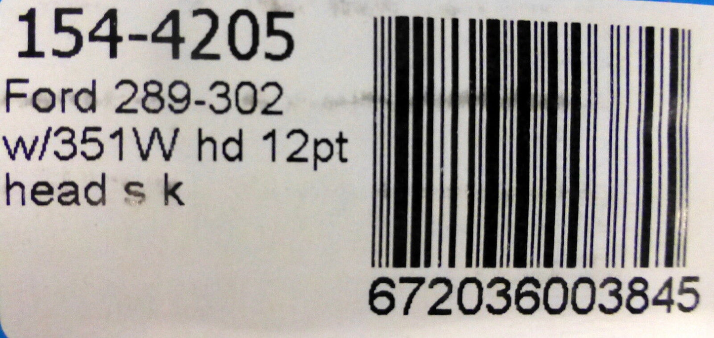 ARP 154-4205 Ford Cylinder Head Stud Kit 7/16 289 302 with 351W Heads 12-Point