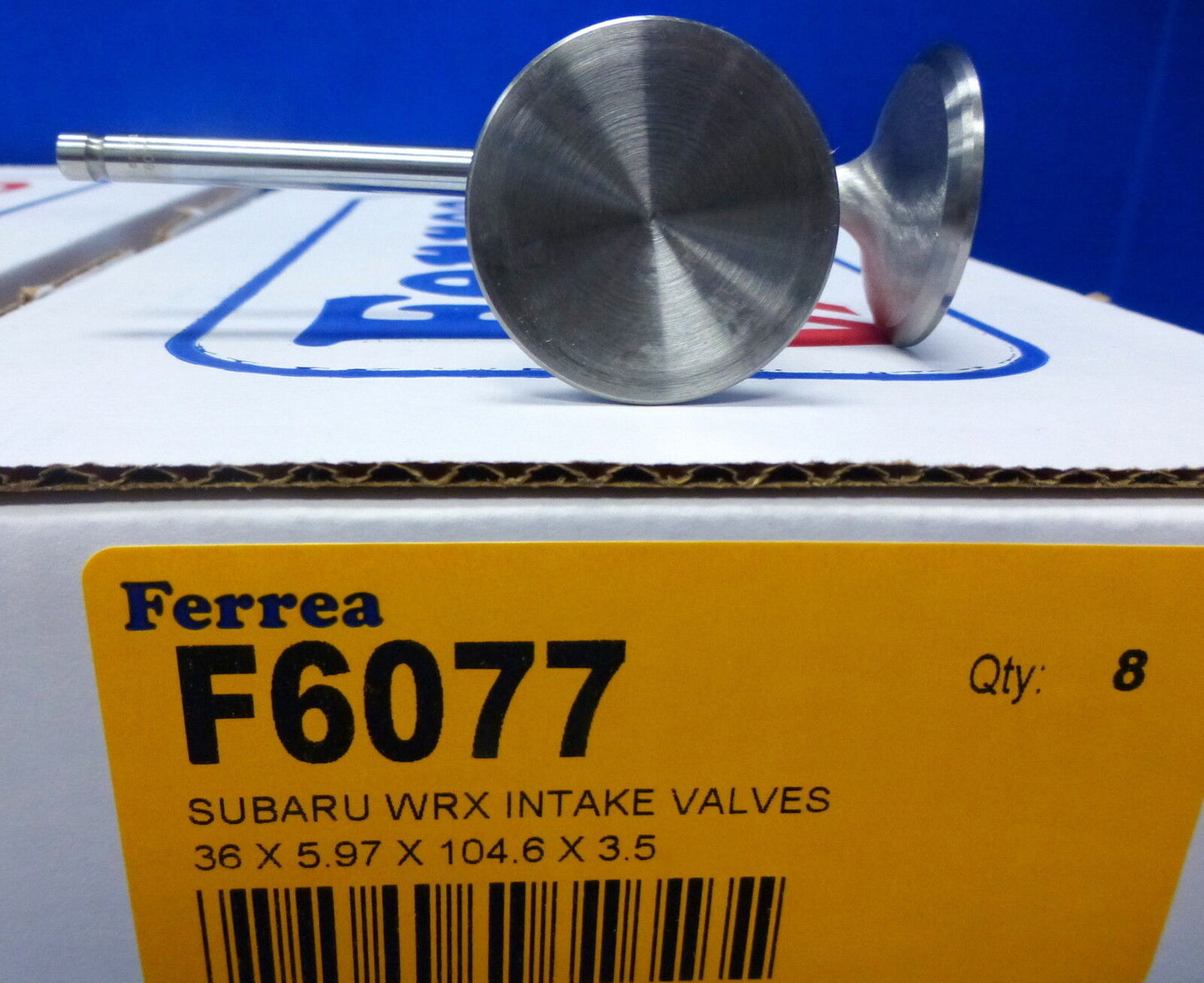 Ferrea 6000 Turbo Valves for Subaru WRX STI 2.0L 2.5L DOHC  EJ20 EJ25 EJ257 STI