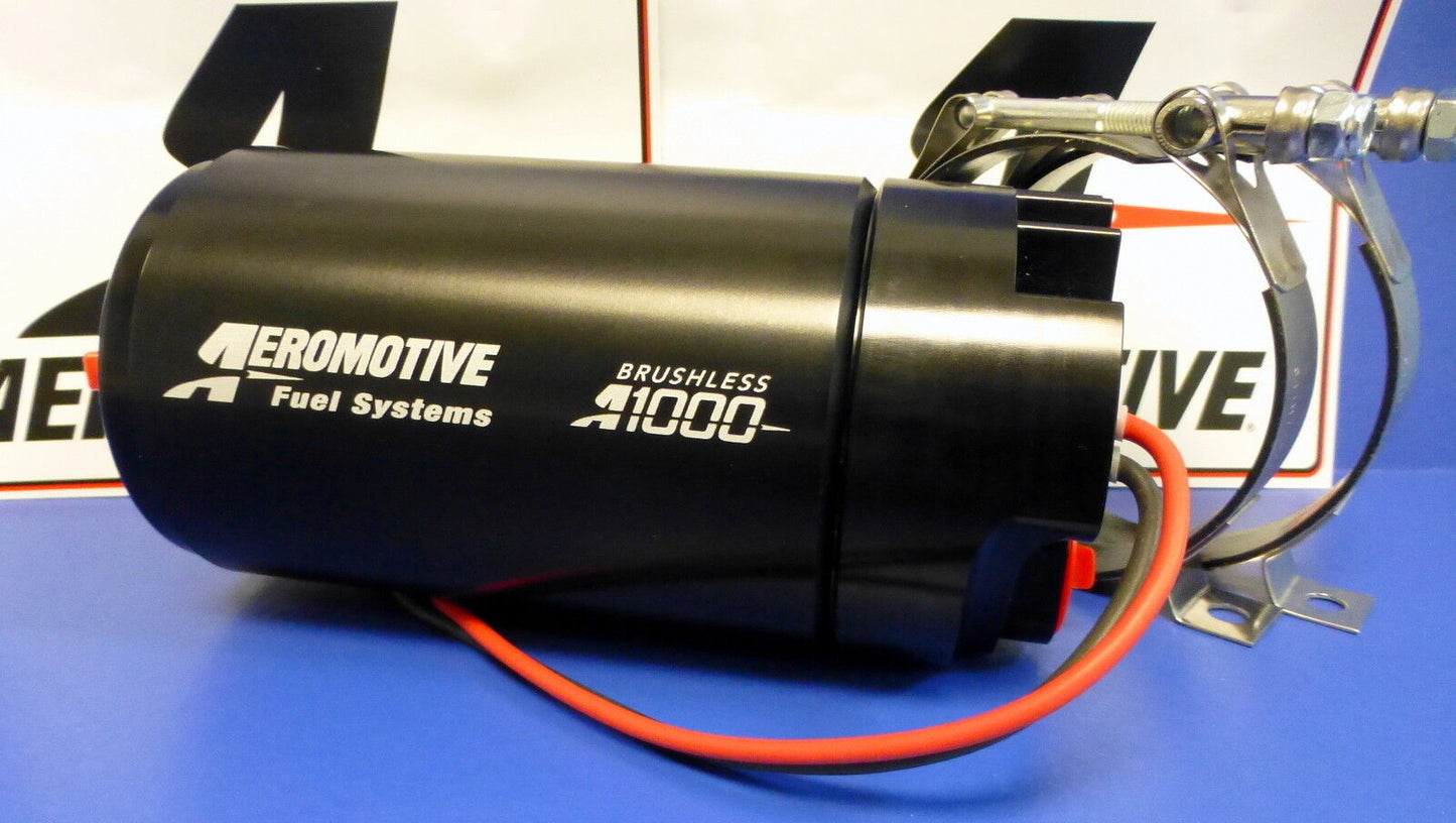 Aeromotive 11124  Brushless A1000 Fuel Pump External In-Line E85 Compatible