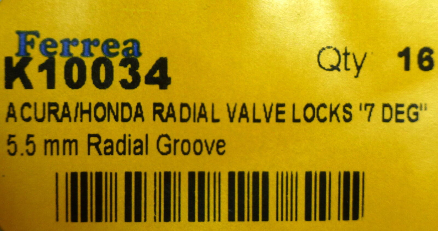 Ferrea Valve Locks Keepers Honda Acura DOHC V-TEC B16A D16A B17A1 K24  B18C B20