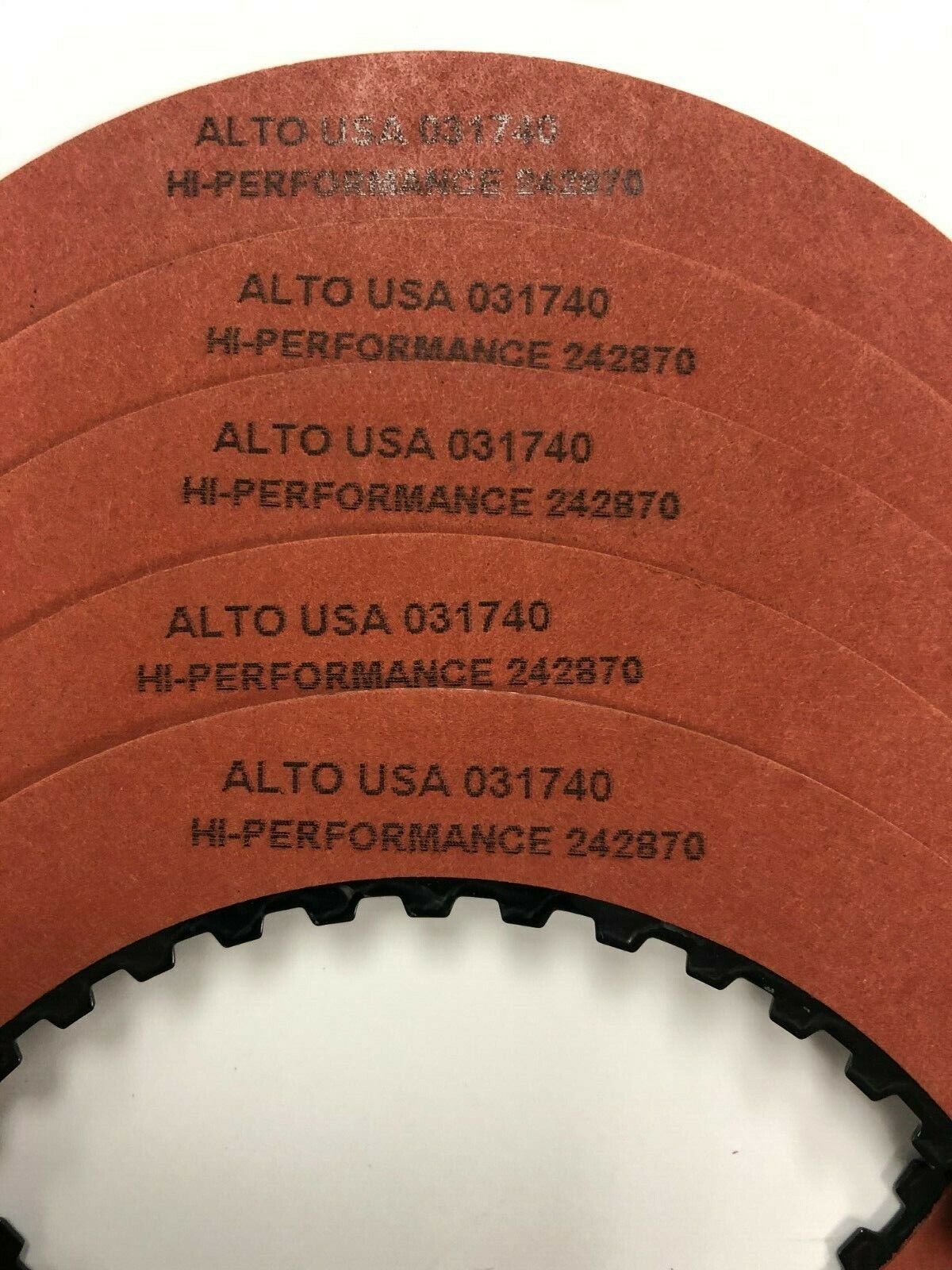 Alto HP TH400 3L80 1964-95 TH425 475  Red Eagle Clutch Friction Rebuild kit