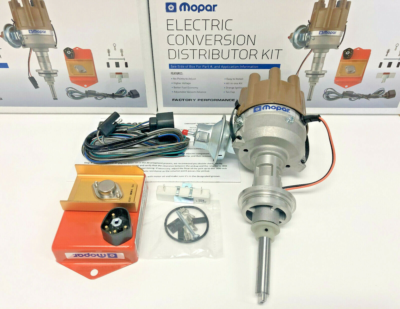 HiRev7500 Electronic Ignition Control Box For MOPAR Dodge Plymouth Chrysler - Reliable Vintage Replacement