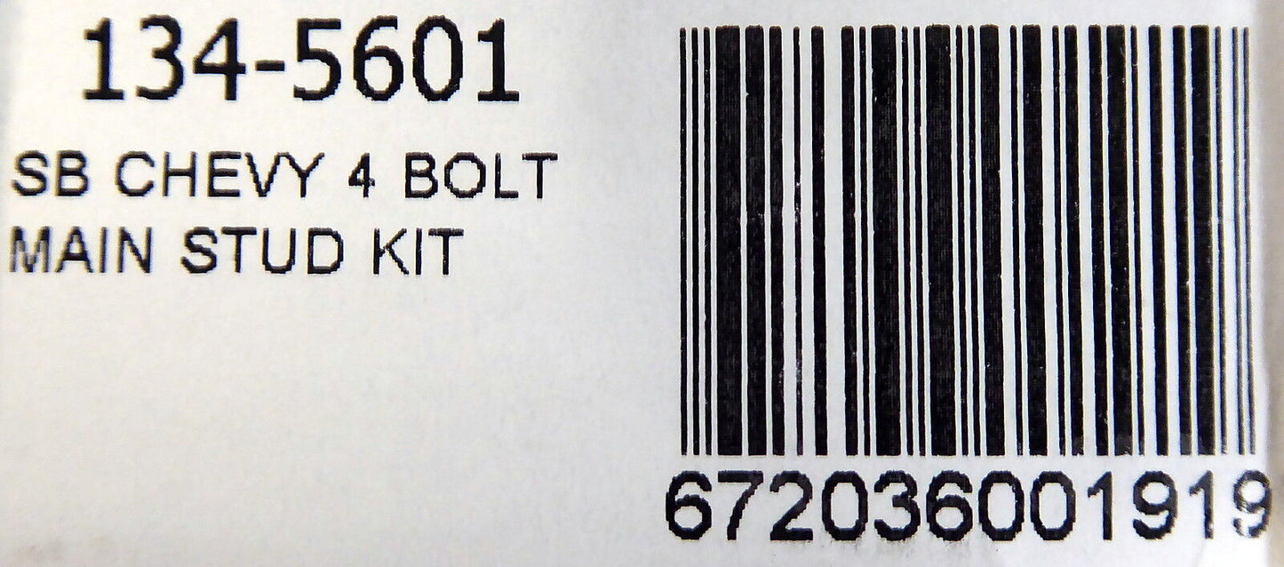 ARP 134-5601 Main Stud Kit Small Block Chevy Large Journal 4  Bolt Chevy SB