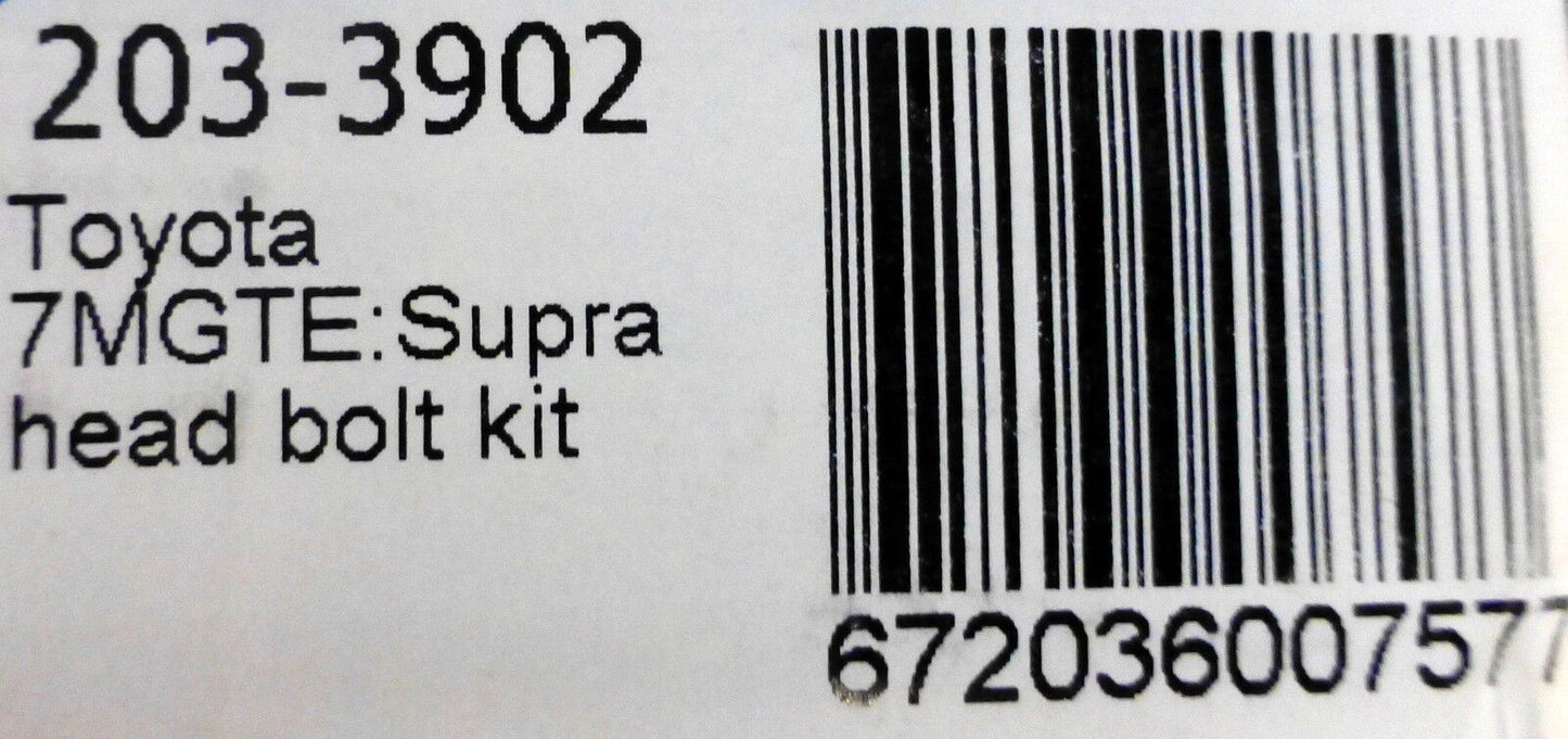 ARP 203-3902 Head Bolt Kit Toyota Supra MKIII Turbo 3.0L 1981-92 7MGE 7MGTE